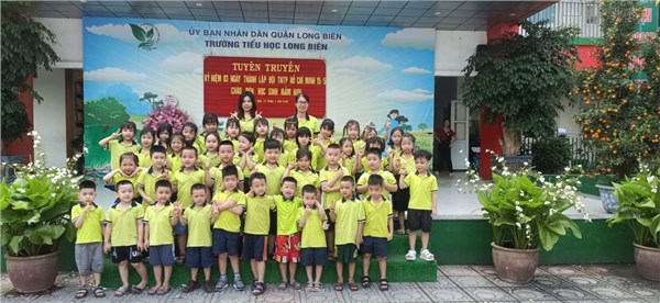 Tham quan trải nghiệm trường Tiểu học Long Biên